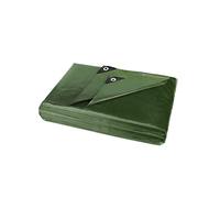 ANSIO Lona impermeable resistente de alta calidad de 3 x 4 m, color verde, 260 g/m²