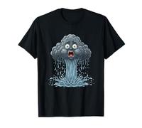 Ansioso Hongo Nube Dibujos Animados Fusión Emocional Camiseta