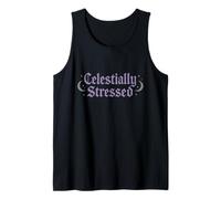 Ansioso Mágico Estética Salud Mental Humor Witchy Camiseta sin Mangas