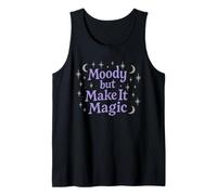 Ansioso Mágico Estética Salud Mental Humor Witchy Camiseta sin Mangas