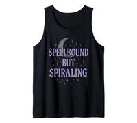 Ansioso Mágico Estética Salud Mental Humor Witchy Camiseta sin Mangas