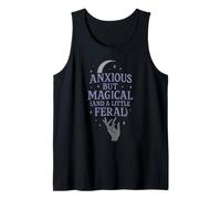 Ansioso Mágico Estética Salud Mental Humor Witchy Camiseta sin Mangas