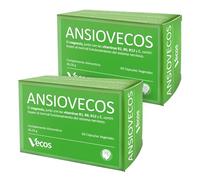 Ansiovecos con L-Triptofano | Contribuye a Regular Estrés, Ansiedad y Sueño | Contiene vitaminas B1, B6 y C, Ácido Fólico, Magnesio y Extractos de Grifonia y Rodiola | Suplemento Alimenticio