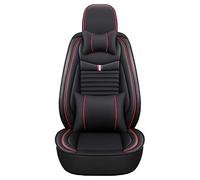 Ansixeay Fundas para Asientos de Coche para F-iat 600 multipla, Fundas de Asiento de Cuero Impermeable,Front Rear Cushion Cover Automotive Protectors,con reposacabezas y cojín Lumbar