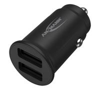 Ansmann 1000-0030 5V 2.4A Dual USB a Bordo Cargador CC212 para Teléfonos Móviles