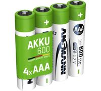 Ansmann 1311-0022 pila doméstica batería recargable aaa níquel-meta
