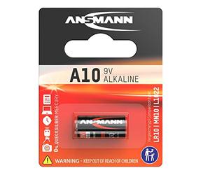 Ansmann 1510-0006 A10 - Alcalina batería Pila 9V, MN10, LR10