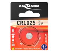 Ansmann 1516-0005 CR 1025 - Pilas de botón, batería litio - 3V