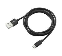 Ansmann 1700-0076 - Cable de Datos y Carga Micro USB de 120 cm, Color Negro