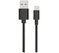 Ansmann 1700-0131 cable de conector lightning 1 m negro