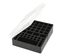 Ansmann Caja para sostener dispositivo 1900-0041 - Negro/Transparente - 173×138×63 mm, 253 g