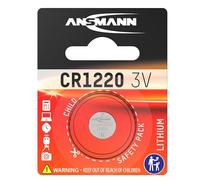 Ansmann 5020062 CR 1220 - Pilas de botón en blister, batería litio - 3V