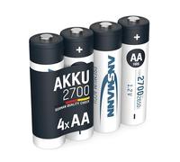 Ansmann 5030842 - Pilas Recargables AA (NiMh, 1.2 V, 2700 mAh)