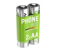 Ansmann 1x2 Maxe Nimh Rechargeable Mignon Aa 800mah Dect Phone One Size