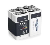 Ansmann 5035453-590-2 - Pila, Tipo Product Specific | Tecnología maxE con baja autodescarga - Ideal para medidor, multímetro, juguete y micrófono - 6F22 HR6F22
