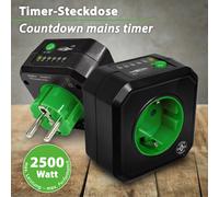 Ansmann AES1 Enchufes Temporizador Contador de Tiempo Coutdown Interruptor Reloj