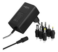 ANSMANN - Alimentatore di rete da 12 V APS 600, Fino a MAX. 600 mA (7 adattatori universali), adattatore di rete per piccoli dispositivi elettrici regolabile da 3 a 12 Volt