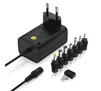 ANSMANN APS 1000 Alimentatore 12 V - Spina di alimentazione Fino a MAX. 1000 mA (con 7 adattatori universali) Adattatore di alimentazione per l'alimentazione di molti piccoli dispositivi elettrici