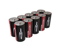 ANSMANN - Batteria Alkaline Industriale Baby C - Cella Alkaline Industriale a Lunga Durata - Confezione da 10 - Baby C - LR14