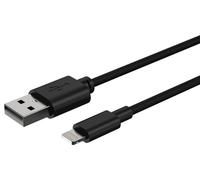 ANSMANN Cable USB-A a Lightning, 1 metro, Negro