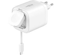 ANSMANN Cargador USB C de 65 W con Cable Integrado y Cargador de Apple Watch, Cargador rápido para Varios Dispositivos, para iPhone, iPad, MacBook, etc.