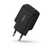 Ansmann, caricatore USB da 18 W - con Quick Charge 3.0, alimentatore di rete USB con controllo intelligente Della carica per Smartphone, Tablet, GoPro