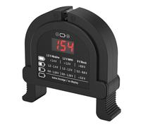 Ansmann Comprobador de batería digital compacto para barrerías AA, AAA, C, D y 9V alcalinas y NiMH