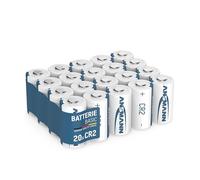 ANSMANN CR2 3 V Batería de Litio 20 Piezas para cámara Flash Smart Home Accesorios Bicicleta Celdas Redondas Alto Rendimiento