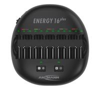 Ansmann Energy 16 plus - Cargador (100-240, 244 mm, 60 mm, 262 mm, 1,26 kg, Corriente alterna)