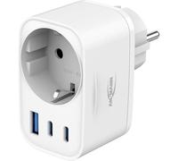 Ansmann HS330 Cargador USB 30 W 1 x USB-A, 2 x USB-C® Blanco Interior