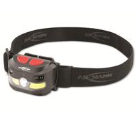 Ansmann Linterna frontal recargable HD250RS (1 unidad) - Linterna LED frontal ideal para ciclismo, correr, pesca, etc. - Antorcha frontal de 250 lúmenes de potencia