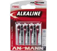 ANSMANN - Pila alcalina Red, Mignon AA, Blister de 4