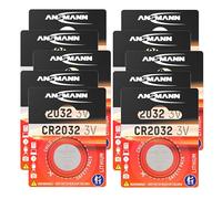 Ansmann Pilas de Monedas CR2032 (Paquete de 10)