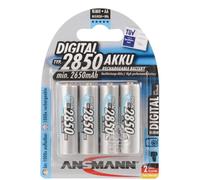 Ansmann Pilas Recargables AA NiMH 2850mAh Pack de 4