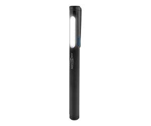 Ansmann PL130B - Minilinterna LED (130 lúmenes, con clip, incluye 2 pilas AAA)