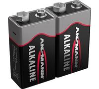 Ansmann 1x2 Alkaline 9v-block Red-line One Size