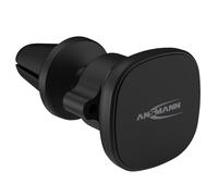 Ansmann Soporte para teléfono móvil para Coche, camión con imán, Soporte para teléfono móvil para fijación en la Rejilla de ventilación, Soporte magnético Ideal como Accesorio para Smartphone y