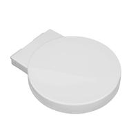 ANSNOW Asiento de Inodoro de Cierre Suave con Liberación Rápida Y Bisagras Ajustables Forma Reestánpara una Fácil Instalación Y Limpieza