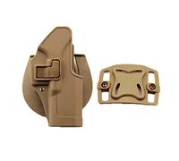 ANSNOW Bolsa de Cintura Táctica Airsoft, Funda de Cinturón para Paleta Derecha para Glock 17 19 22 23 31 32/Delaware