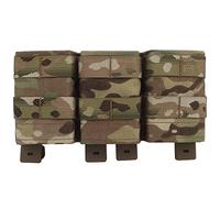 ANSNOW Bolsa Táctica para Cargador Triple Molle para 5,56 Mm, Bolsillo para Portacargador con Juego de Insertos para Portacargador/Beige