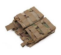 ANSNOW Bolsa Táctica para Dos Cargadores G36, Portamuniciones con Clip para Cartuchos de Camuflaje, Soporte para Munición, Equipo de Tiro con Airsoft para Exteriores, Accesorio para Chaleco