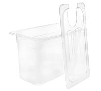 ANSNOW Contenedores Sous Vide con Tapa Ollas Sous Vide Contenedor de Cocción Lenta Recipientes de Cocina Compatibles con Ollas Instantáneas Sous Vide 6L