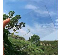 ANSNOW Hojas de Policarbonato Hoja de Plástico Transparente,Paneles de Reemplazo de Vidrio,Protección Contra Rayos Uv,Paraertizos, Ventanas, Techos, Invernaderos, Marquesinas,Carport,Personalizado/2Mm