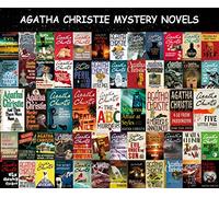ANSNOW Rompecabezas de Misterio para Adultos, Rompecabezas de Novelas de Libros de Agatha Christie, Rompecabezas de 1000 Piezas, Rompecabezas de Película de Terror Como Regalos de Agatha Christie/No