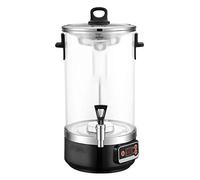 ANSNOW Urna de Té de Vidrio para Uso Comercial U Oficina, Caldera de Vidrio Comercial para Catecon Medidor de Agua, Control Automático de Temperatura Y Función de Mantener Caliente