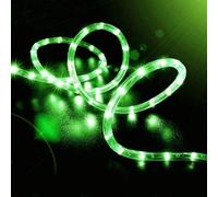 anso Guirnalda luminosa solar LED impermeable para exterior, jardín, terraza, patio, camino (verde, 30 m, 300 LED)