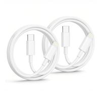 Anssan Cable iPhone Carga Rápida 1M 2Pack, [MFi Certificado] Cable USB C a Lightning Carga Rapida Original de Cabo cable cargador Para iPhone 14 13 12 11 Pro Max X XS XR 8 7 6 Plus SE iPad