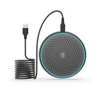 ANSTEN - Micrófono USB de conferencia, condensador omnidireccional, micrófono para PC, captación de voz de 10 pies, ideal para grabación de videoconferencias, Skype, clase en línea, informe judicial,