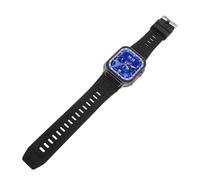 Answer Smartwatch, Reloj Inteligente Resistente Al Agua Potente Duración de la Batería Pantalla de Datos de Hora Clara de Alta Resolución para Escalar (BLACK)