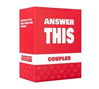 Answer This - Couples - ¿Cuánto Conoces a Tu Pareja? - Juego de Cartas de Relación y Conversación para Noche Romántica o Fiesta - Ideal para Aniversario y Regalo de San Valentín en Inglés